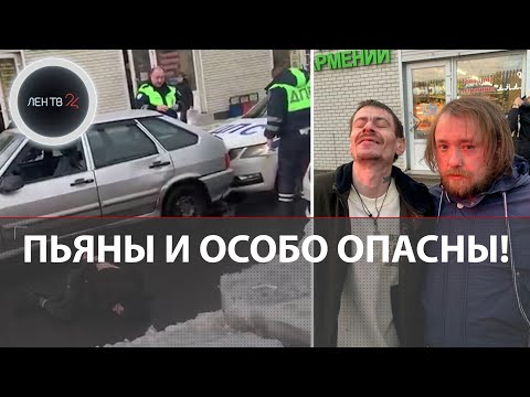 GTA по-московски: эпичное задержание алкогонщиков в Москве