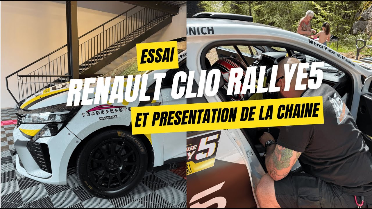 PREMIÈRE VIDÉO || ESSAI RENAULT CLIO RALLYE5 || TRANSAKAUTO ANNEMASSE