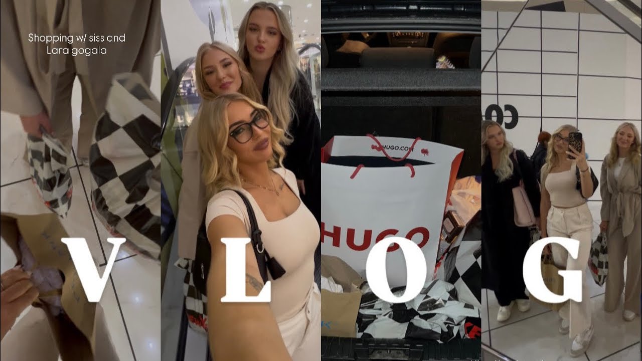 SHOPPING DAY | z sestro in Laro🛒🩷 |VLOG 