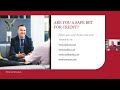 Finance webinar with Mattioli Woods - borrowing and mortgages, Part 2