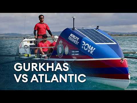 All-Gurkha team take on brutal 3,000 mile World's Toughest Row