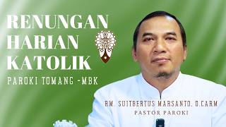 RENUNGAN HARIAN KATOLIK SENIN 5 OKTOBER 2026