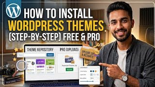 How to install WordPress Theme Free and Pro Step by Step Guide