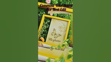 Meghana Frame name editing||#ytshorts#imagecreation#meta#ai#frame