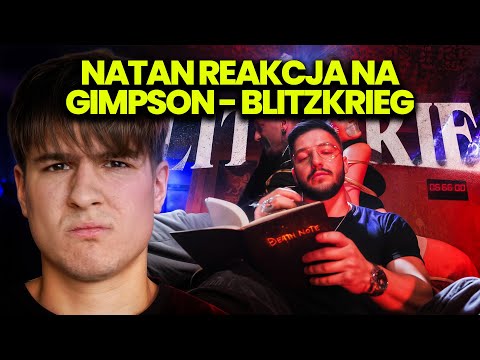 NATAN ZGORZYK z DUŻĄ wczutą ocenia GIMPSON - BLITZKRIEG