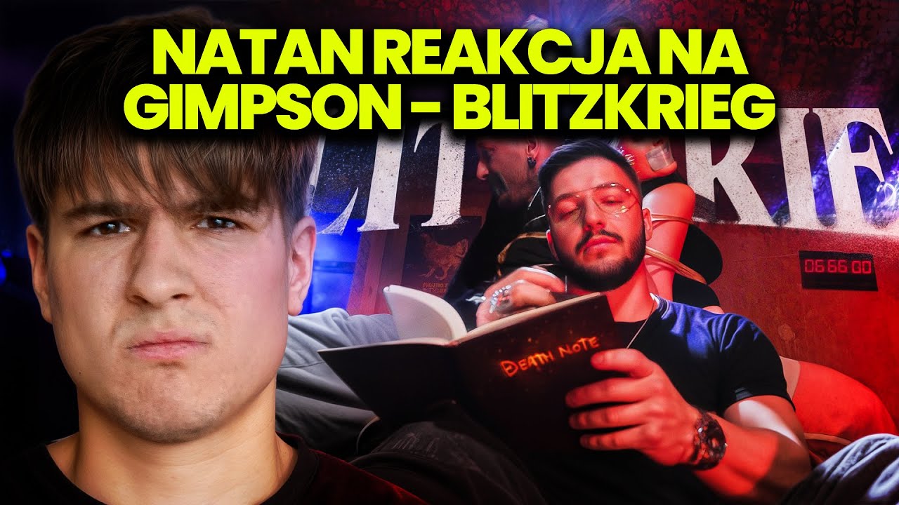 NATAN ZGORZYK z DUŻĄ wczutą ocenia GIMPSON - BLITZKRIEG