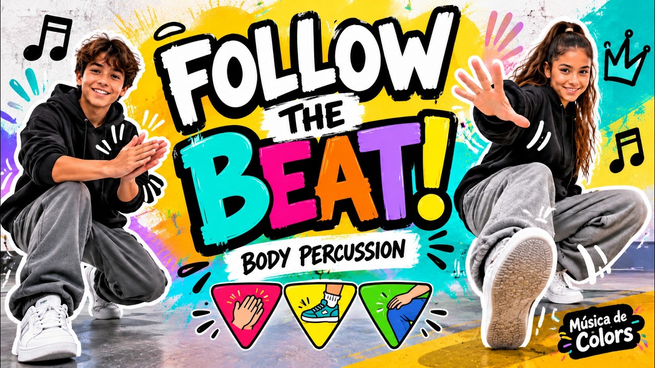 FOLLOW THE BEAT! 🥁 | Body Percussion Dance Challenge bekijken op YouTube FOLLOW THE BEAT! 🥁 | Body Percussion Dance Challenge bekijken op YouTube