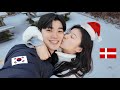 Korean boyfriend spends the holidays in denmark with my chinese family