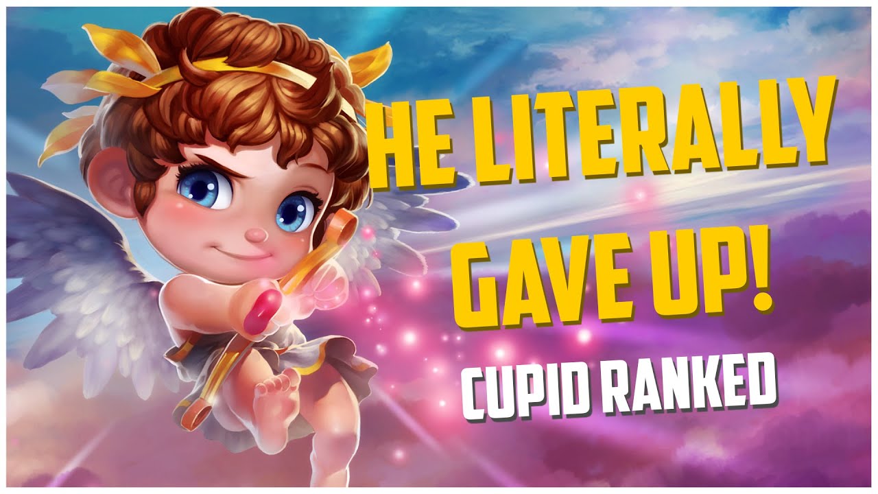 HE LITERALLY GAVE UP! CUPID RANKED S8 SMITE