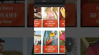 myntra clone website #coding #myntra #css #html #feedshorts #project
