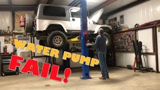 Replacing the Jeep Wrangler Water Pump - YouTube