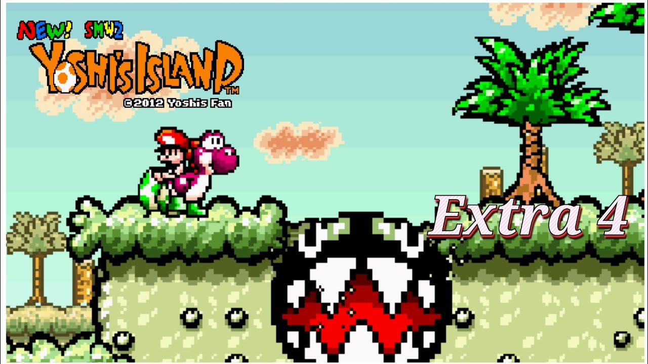 NEW! SMW2 Yoshi's Island Extra 4
