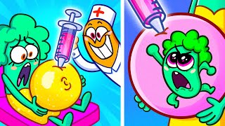 TYPES OF PREGNANT VEGETABLES! || I WAS STUCK at the Crazy Hospital || Super Doctor to The Rescue!