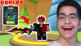 ใช้ 4,200 Robux ซื้อดาบเทพทรูสุด OP เพื่อจัดการเหล่ามอนสเตอร์ Warrior Simulator Roblox