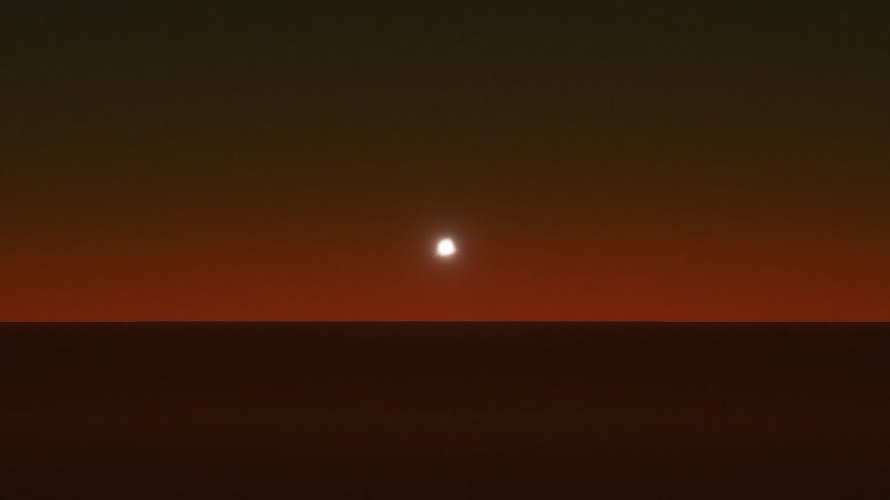 Sunset on Jupiter [Space Engine 0.990/0.9.9.0 Beta] - YouTube