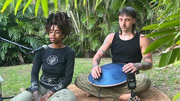 Jungle Meditation (1hr) - Sound Healing  - Channelling To Soothe Anxiety, Stress and Sadness