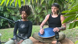 Jungle Meditation (1hr)  Sound Healing   Channelling To Soothe Anxiety, Stress and Sadness