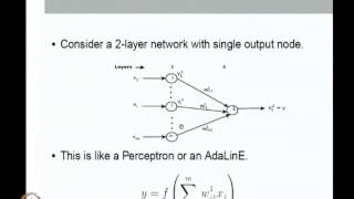 Mod-08 Lec-26 Multilayer Feedforward Neural networks with Sigmoidal activation functions;