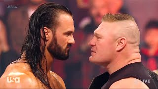 Brock Lesnar vs Drew Mcintyre | WWE Raw 2nd March 2020 Highlights | WWE Raw 02\/03\/2020