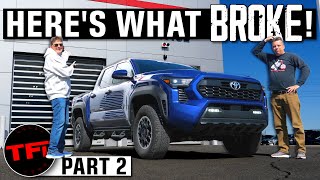Here's What Broke on Our New Toyota Tacoma When We Took It OffRoad!