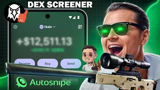 How Snipers Are Making Daily Profits From Memecoins (FULL STRATEGY) How Trade on Dexscreener
