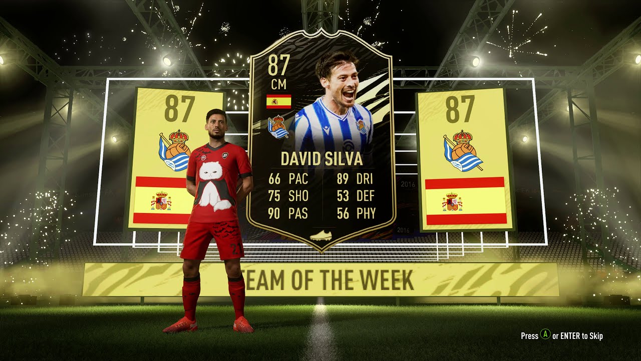 FIFA 21: Ultimate Team - Pack Opening - TOTW David Silva