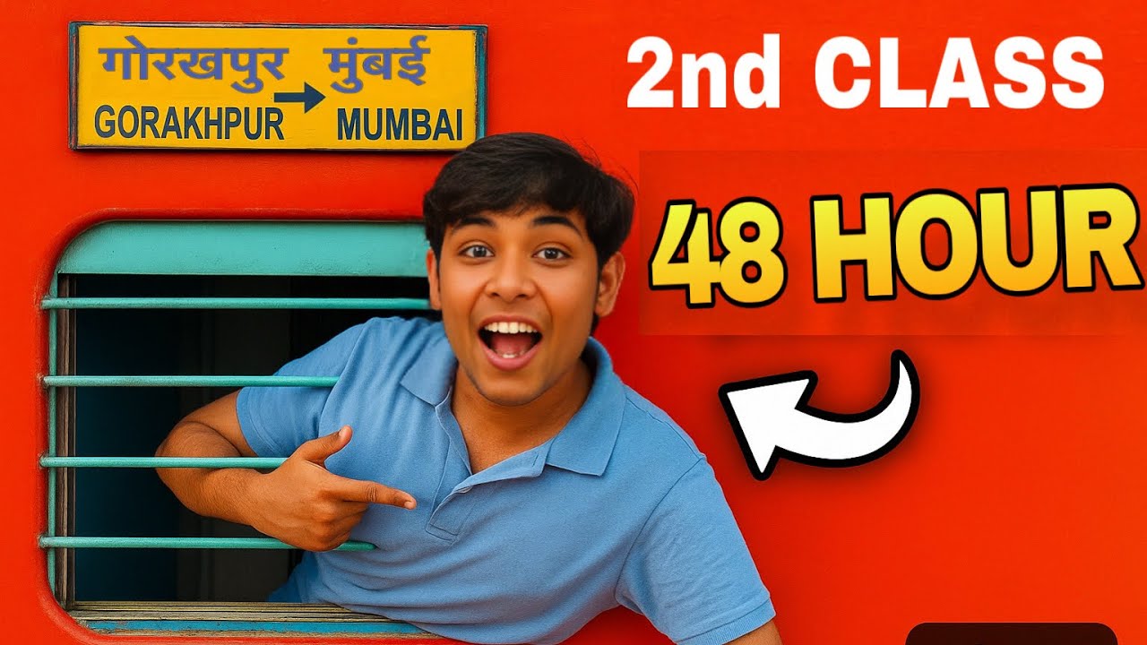 I Spent 48 Hours Inside INDIA'S LONGEST TRAIN