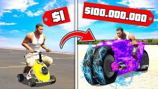 MOTO de $1 vs MOTO de $100.000.000 en GTA 5