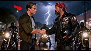 Single Dad Veteran Sheltered 15 Hells Angels In A Storm — What Dawn Revealed Shocked The Town