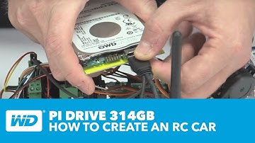 WD PiDrive 314GB - How To Create an RC Car With Raspberry Pi