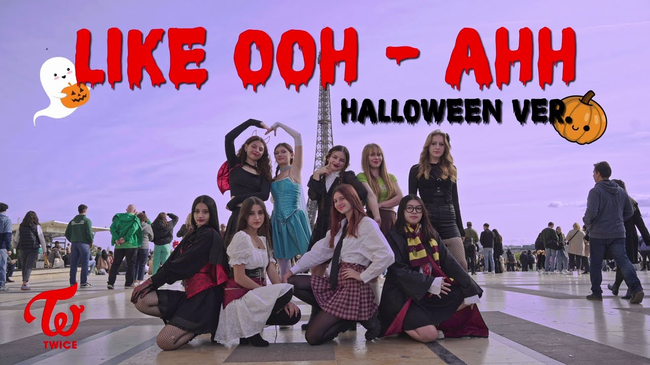 [KPOP IN PUBLIC | ONE TAKE | 24H] TWICE (트와이스) - Like OOH-AHH | HALLOWEEN | Dance Cover in PARIS 🎃