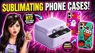 NEW HTVRONT H17 Phone Case Heat Press – Game Changer for Sublimation!