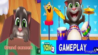 Grand concert ||  New drum set in My talking tom 2