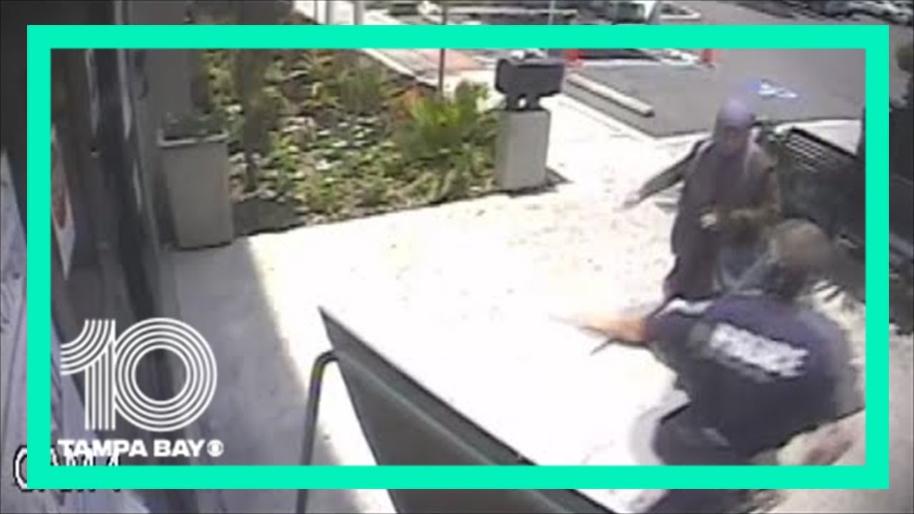 Woman shot by officer after video shows her pulling knife at Temple Terrace City Hall