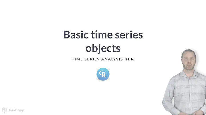 R Tutorial: Basic time series objects