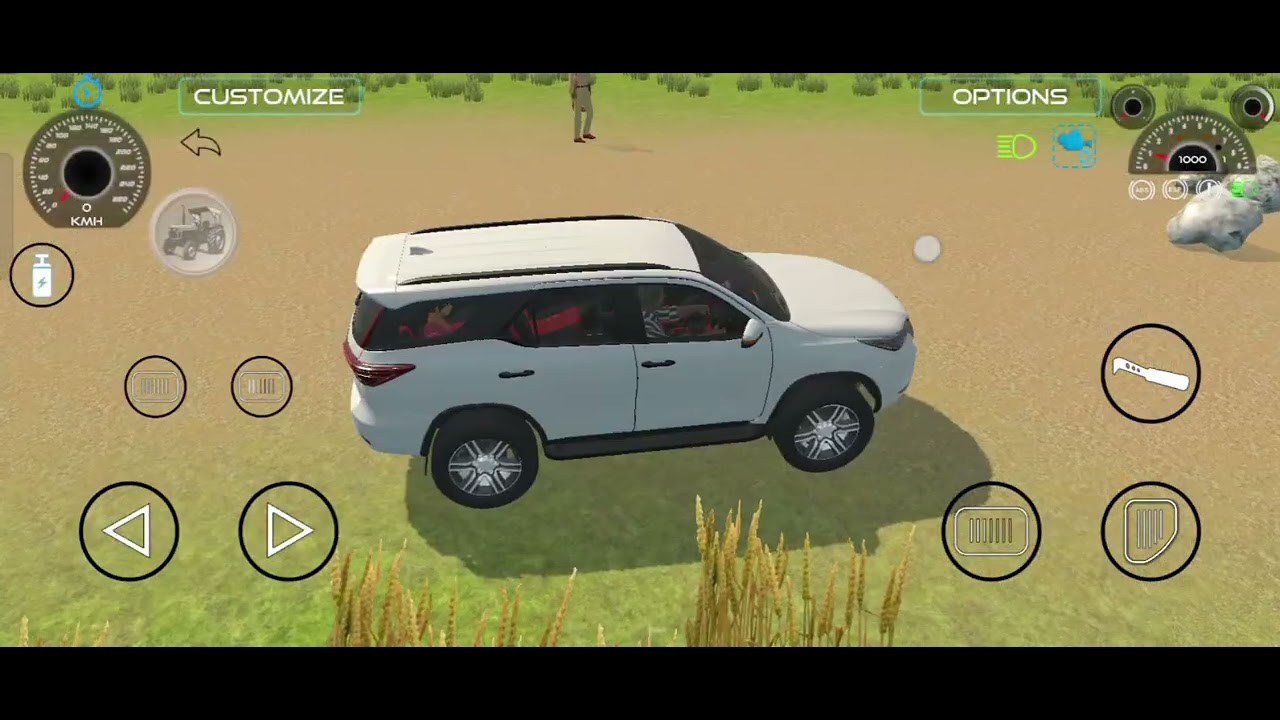 Modified gadi fortuner gadi