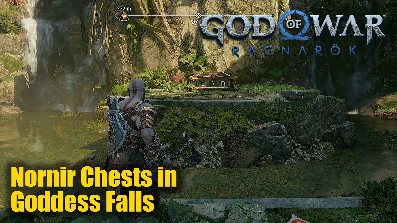 God of War Ragnarok Nornir Chests in Goddess Falls Vanaheim YouTube