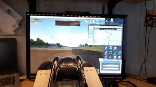 3dof simulator - first test with live for speed