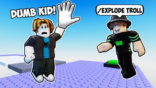 This Slap Tower Gave Me FREE ADMIN COMMANDS.. So I Trolled Everyone..