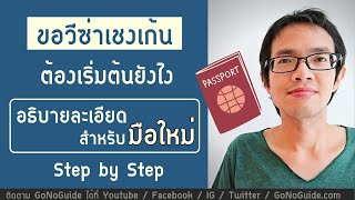 ขอวีซ่าเชงเก้น ต้องเริ่มต้นยังไงบ้าง อธิบายละเอียดสำหรับมือใหม่ แบบ Step by Step | GoNoGuide Visa