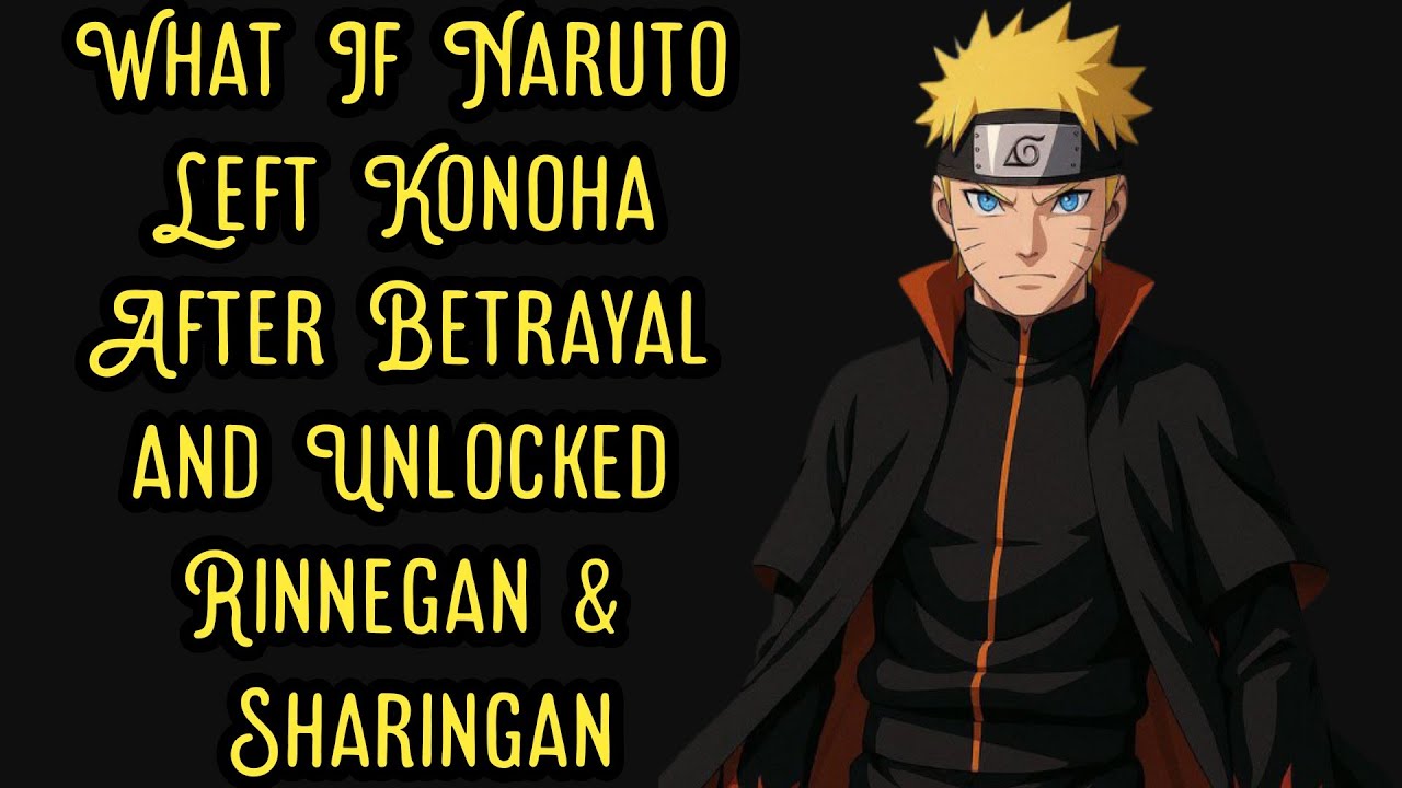 What If Naruto Left Konoha After Betrayal and Unlocked Rinnegan & Sharingan