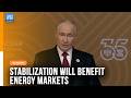 Putin Says Stabilization In Middle East Will Benefit Energy Markets | Dawn News English