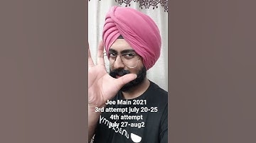 JEE main 2021 NEW Dates are out! Exam Centres Increased!! | The Alchemist | Pahul Sir #shorts