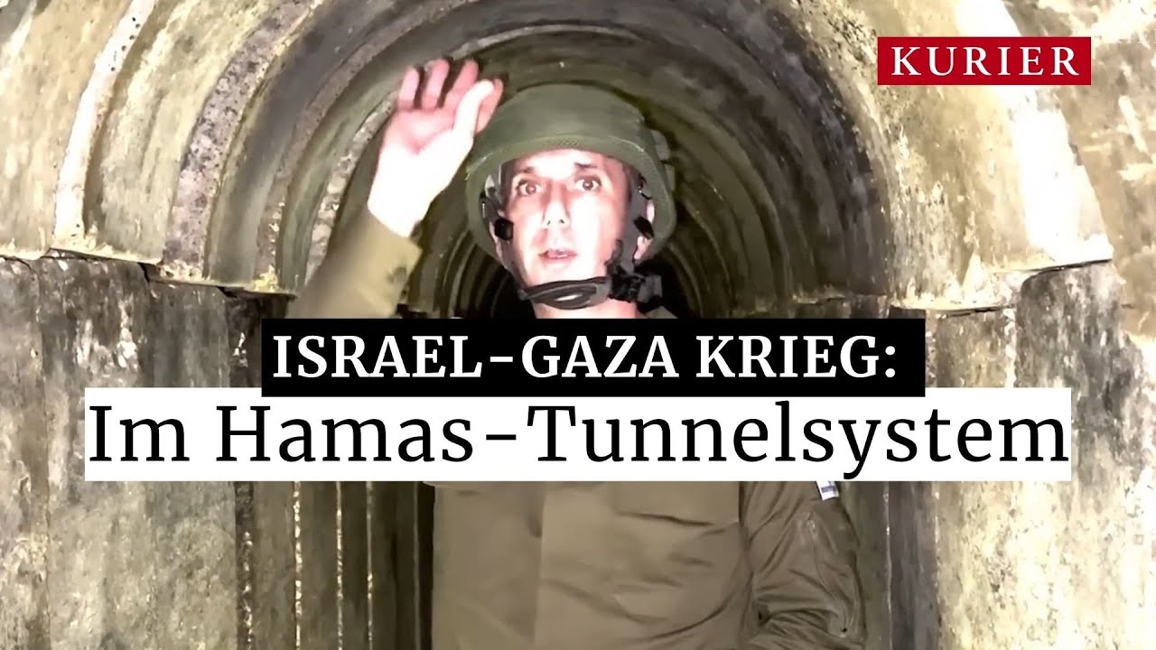 Hamas-Tunnelsystem in Gaza - Israel kann es für die eigenen Zwecke nutzen