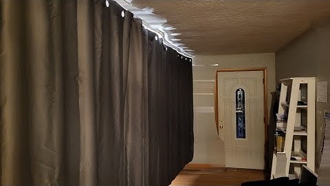 How to Install Room Divider Curtain