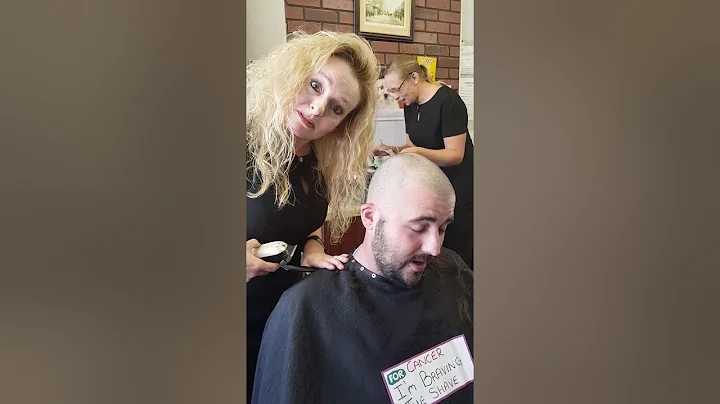 Ashley spooner braves the shave 2017