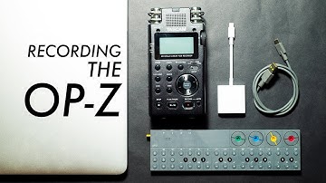 OP-Z: Recording Audio From The OP-Z