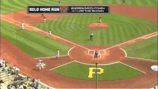 2010/09/19 McCutchen's solo shot