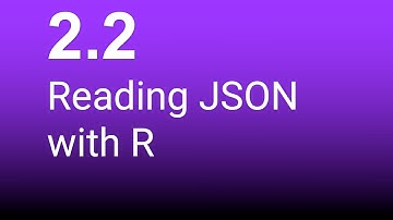 [R4CSS] 2.2 Read JSON with R
