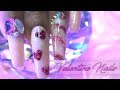 Acrylic Nails Tutorial - How To Encapsulated Nails with Nail Tips - Glitter Acrylic Nails